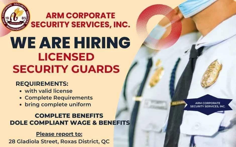 Hiring Licensed Security Guard